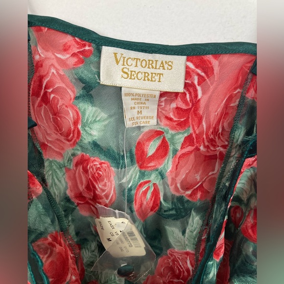 NWT Vintage VS Gold Label Sheer Roses - Picture 3 of 6